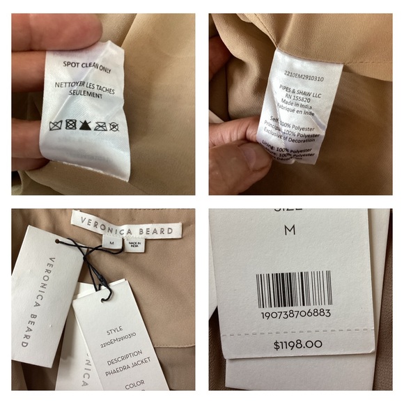 NWT Veronica Beard Phaedra  Beaded Jacket. (mc) - Picture 15 of 16
